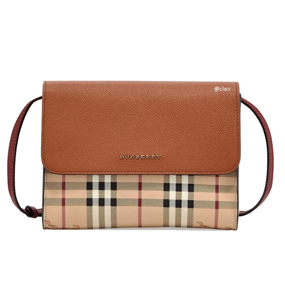 Burberry Handbags - New Burberry Small Loxley Haymarket Color Block